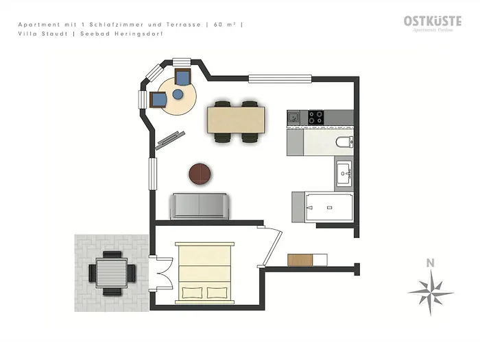 Ostkueste - Staudt Design Appartamento *